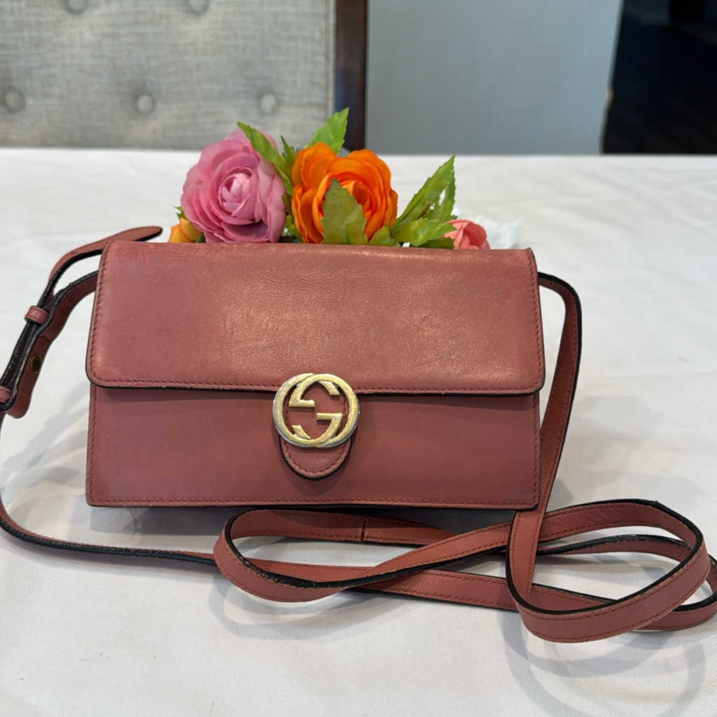 Authentic Gucci Gg Small Crossbody Bag